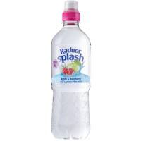 Radnor Hills Splash Still Spring Water Apple and Raspberry 24 Bottles of 500 ml