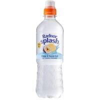 Radnor Hills Splash Still Spring Water Orange and Passionfruit 24 Bottles of 500 ml
