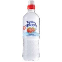 Radnor Hills Splash Still Spring Water Strawberry 24 Bottles of 500 ml