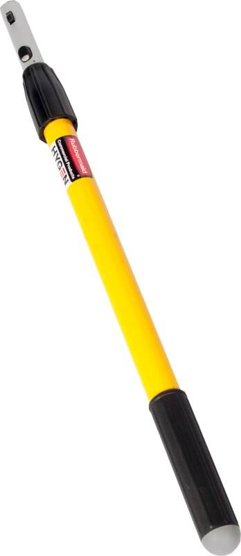 Rubbermaid Hygen Quick Connect Extension Handle Yellow 4 x 4 x 64 cm FGQ74500YL00