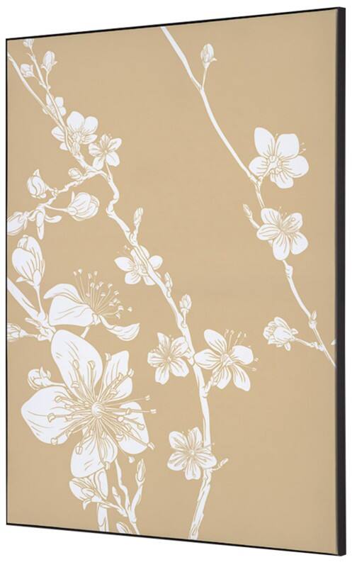 SHOWDOWN Japanese Blossom Textile Wall Decoration Multicolour Aluminium