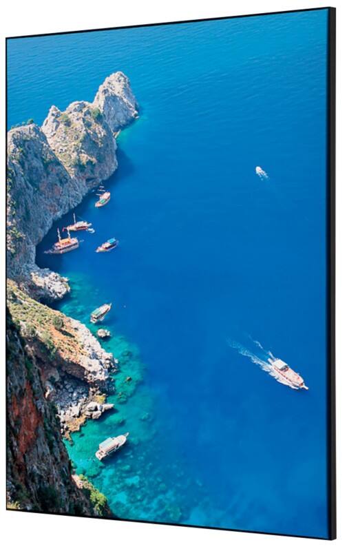 SHOWDOWN Sea Rocks Textile Wall Decoration Multicolour Aluminium