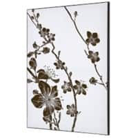 SHOWDOWN Japanese Blossom Textile Wall Decoration Multicolour Aluminium