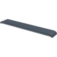 Leitz Ergo Height Adjustable Keyboard Wrist Support for Standard Keyboards 6523 Dark Grey