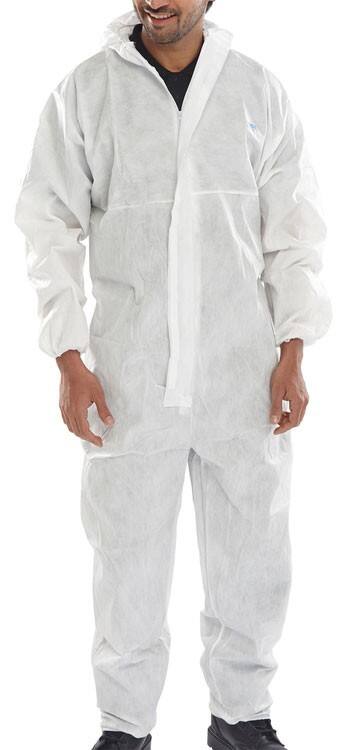 BEESWIFT Type 5/6 Coverall Large (L) White