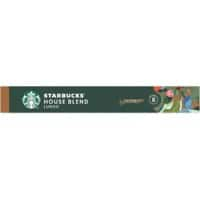 Starbucks House Blend Lungo Coffee Capsules Intensity 8 Medium Arabica Pack of 10 of 57 g