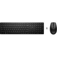 HP Keyboard and Mouse Wireless Black 655 Wireless Keyboard and Mouse Combo