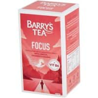 Barry's Tea Focus Tea Bag Apple,Hibiscus, Spearmint & Ginseng Pack of 20