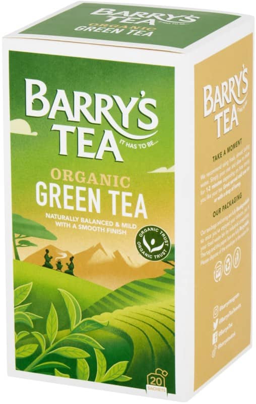 Barry's Tea Herbal Green Tea Bags 20 Pieces