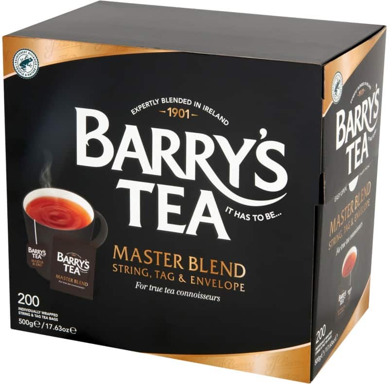 Barry's Tea Master Blend Black Tea Bags Pack of 200
