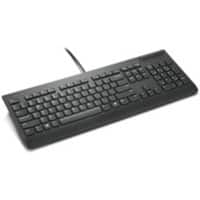 Lenovo Keyboard Wired QWERTY Black 4Y41B69384