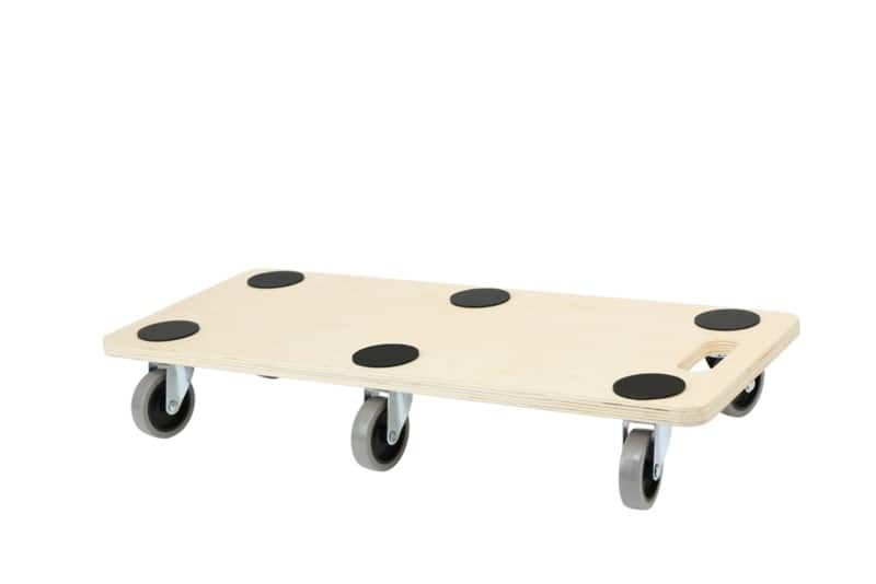 Viking Realspace Rectangular Castor Base Light Brown 680 x 290 x 110 mm