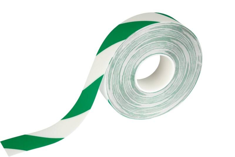 DURABLE Floor Marking Tape DURALINE Green, White 50 mm (W) x 30 m (L) PVC (Polyvinyl Chloride)