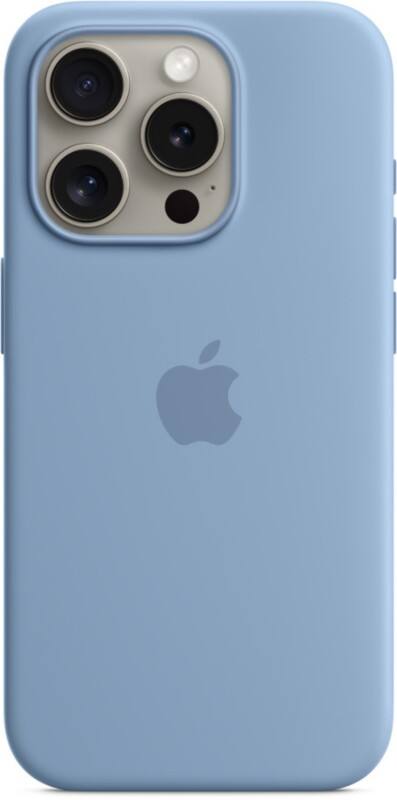Apple Phone Case Silicone Blue