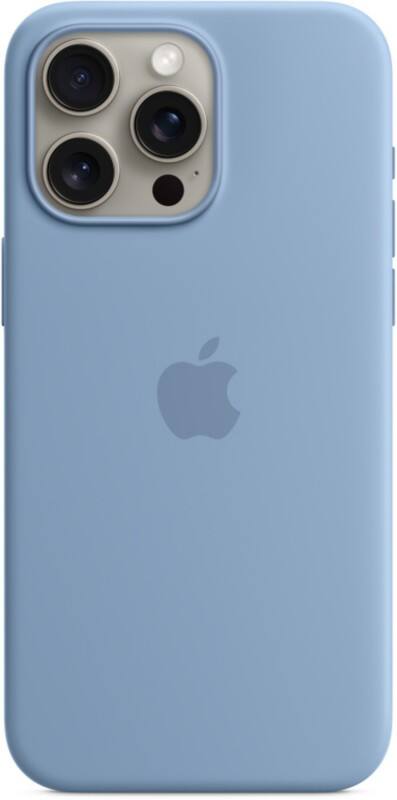 Apple Phone Case Silicone Blue
