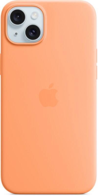Apple Phone Case Silicone Orange