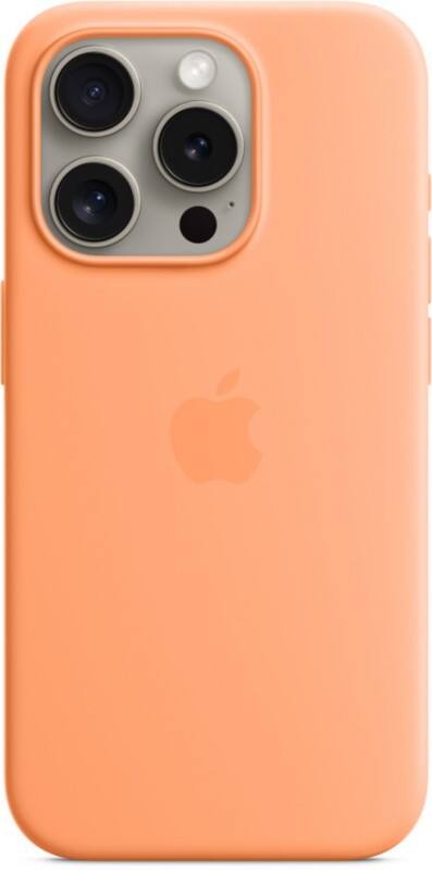 Apple Phone Case Silicone Orange