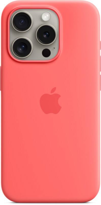 Apple Phone Case Silicone Pink