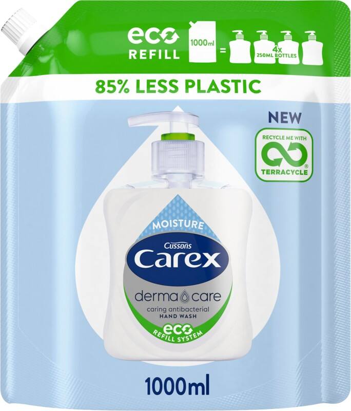 Carex Original Hand Wash Antibacterial White  C003332