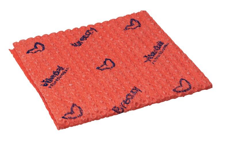 Vileda Breazy Cleaning Cloth Red 36.2 x 56.6 x 40.1 cm 161611 25 Pieces