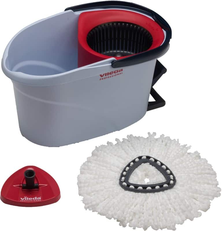 Vileda Ultraspin Mop Starter Kit Red 29.3 x 48.6 x 29.6 cm 152911 3 Pieces