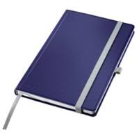 Leitz Style Notebook A5 ruled with hardcover 44851069 160 Pages 80 sheets Blue