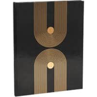 Exacompta Graphik Visitors Book Black 100 Pages 47848E  