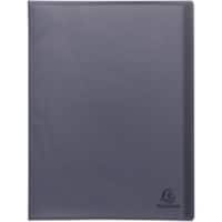 Exacompta Opak Display Book 40 Pockets A4 Black  