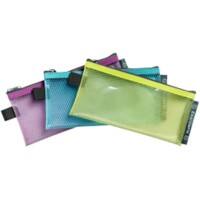 Exacompta Pop'N Co Accessory Pouch 38110E Zip EVA (Ethylene-Vinyl Acetate), PP (Polypropylene) Landscape 20 (W)10 (D)0.4 (H) cm Assorted Pack of 3