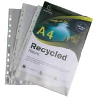 Exacompta Forever Punched Pockets  Transparent 11 Holes 5350E Pack of 25