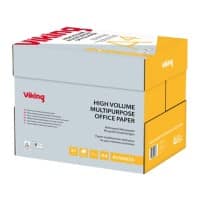 Viking Business A4 Printer Paper 80 gsm Smooth Brilliant White 161 CIE 500 Sheets Pack of 5