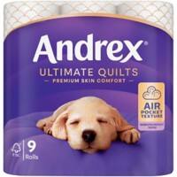 Andrex Ultimate Quilts Toilet Paper 2 Ply 04978336 Pack of 36
