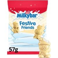 Milkybar Festive Friends White Chocolate Sharing Bag 57g