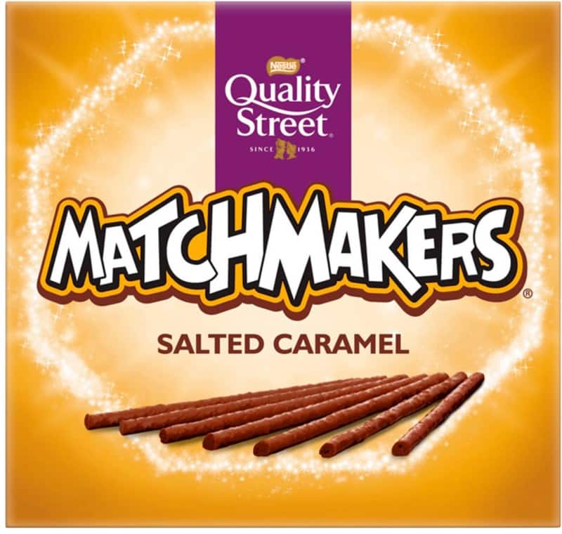 Quality Street Matchmaker Salted Caramel Chocolate 120g