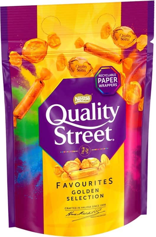 Quality Street Gold Pouch Chocolate 283g
