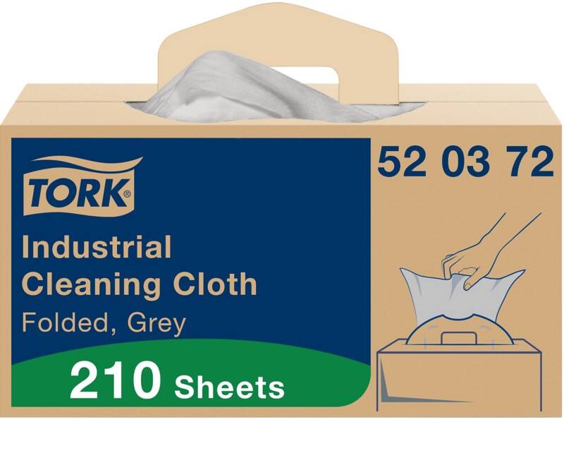 Tork W7 Premium Wiping Paper Grey 35.5 x 41.5 cm 520372