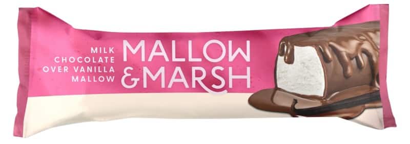 Mallow & Marsh Vanilla Marshmallow Chocolate Bar Milk Chocolate Pack of 12