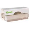 eSack Heavy Duty Bin Bags 90 L Transparent Pack of 50