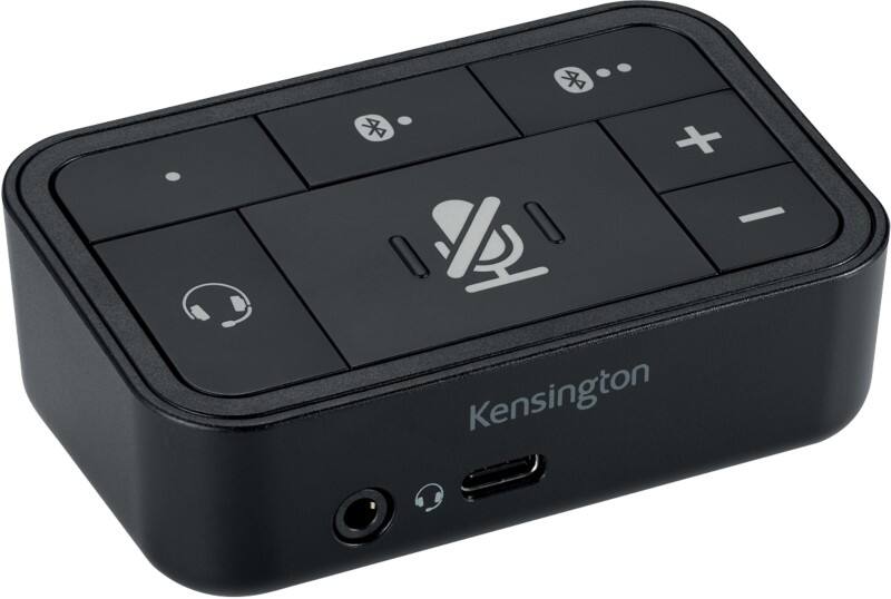 Kensington ProVC Wired & Wireless Headset Switch With Bluetooth K83300WW Black