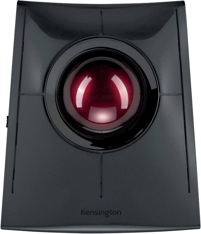 Kensington SlimBlade K72080WW Mouse Wired & Wireless With Bluetooth Black Suitable For Lefthanded People