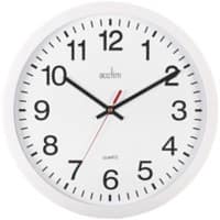 Acctim Analog Wall clock White 35.7 x 35.7 x 2.1 x 35.7 cm