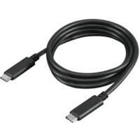 Lenovo USB-C Cable USB-C Male 1 m Black