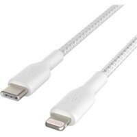 Belkin USB-C to Lightning Cable CAA004BT White