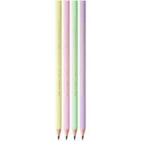 BIC Evol Graph Pencil Pastel Assorted #2 Pack of 5