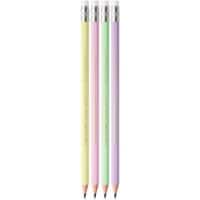 BIC Evol Graph Pencil with eraser HB, #2 518986 Pack of 5