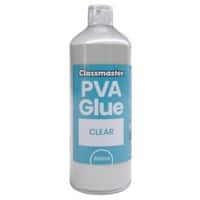 CLASSMASTER Washable PVA Glue Liquid Transparent 600 ml