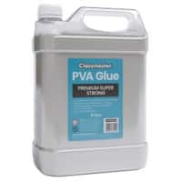 CLASSMASTER Premium Strong Adhesive PVA Glue Liquid White 5 L