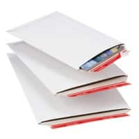 ColomPac Mailing Wallet Cardboard 353 (W) x 250 (D) x 30 (H) mm White Pack of 20