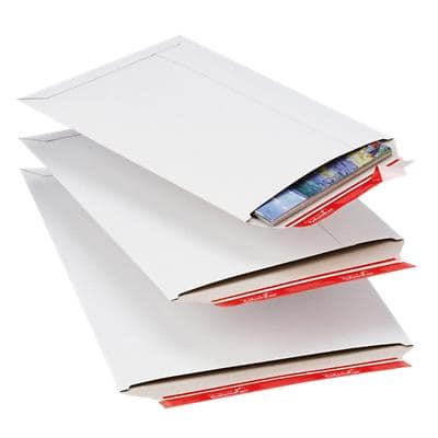 ColomPac Envelopes Cardboard 375 (W) x 295 (D) x 30 (H) mm White Pack of 20