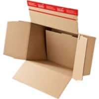 ColomPac Corrugated Box Cardboard 163 (W) x 218 (D) x 119 (H) mm Brown Pack of 10